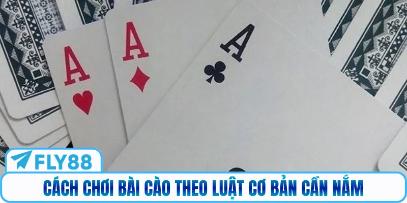 Cách chơi bài cào theo luật cơ bản cần nắm